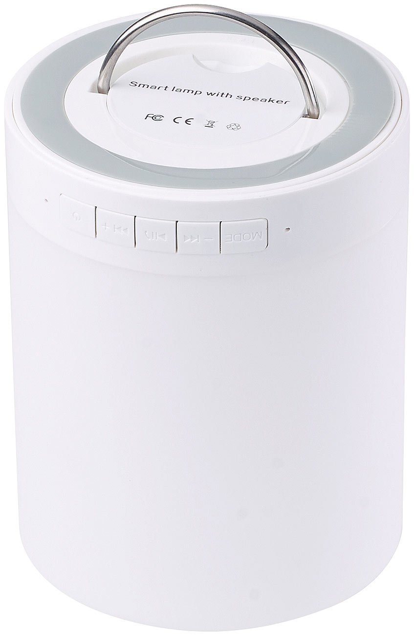 Lunartec Innenbeleuchtung Tischlampe Bluetooth LED 160 Lumen