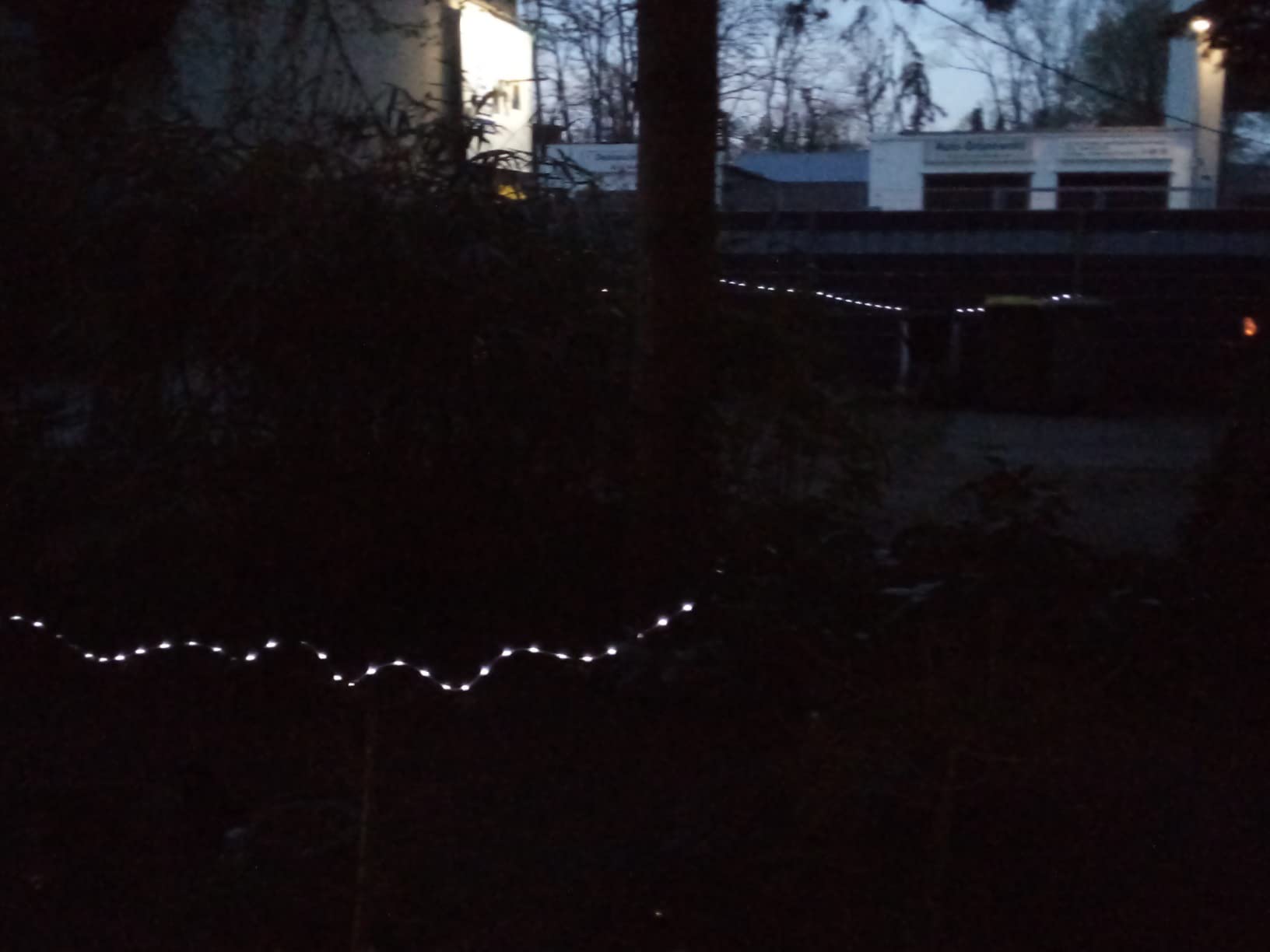Lunartec 2er Solar-Lichtschläuche 5 m weiß 50 LEDs