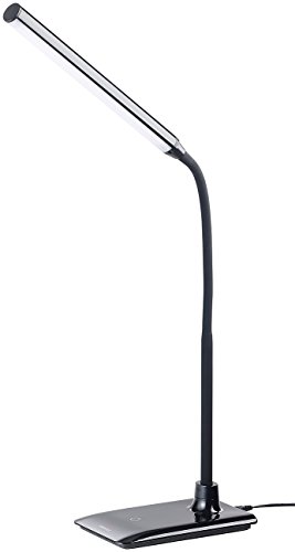 Lunartec Innenbeleuchtung LED-Schreibtischlampe 6W schwarz dimmbar