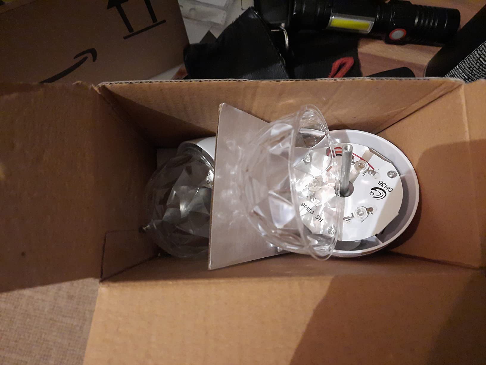 Lunartec Leuchtmittel Disco-Lampe E27 RGB 3W 2er-Set