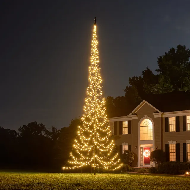 Fairybell Standard 8 m Lichterbaum 1200 LED Twinkle warmweiß