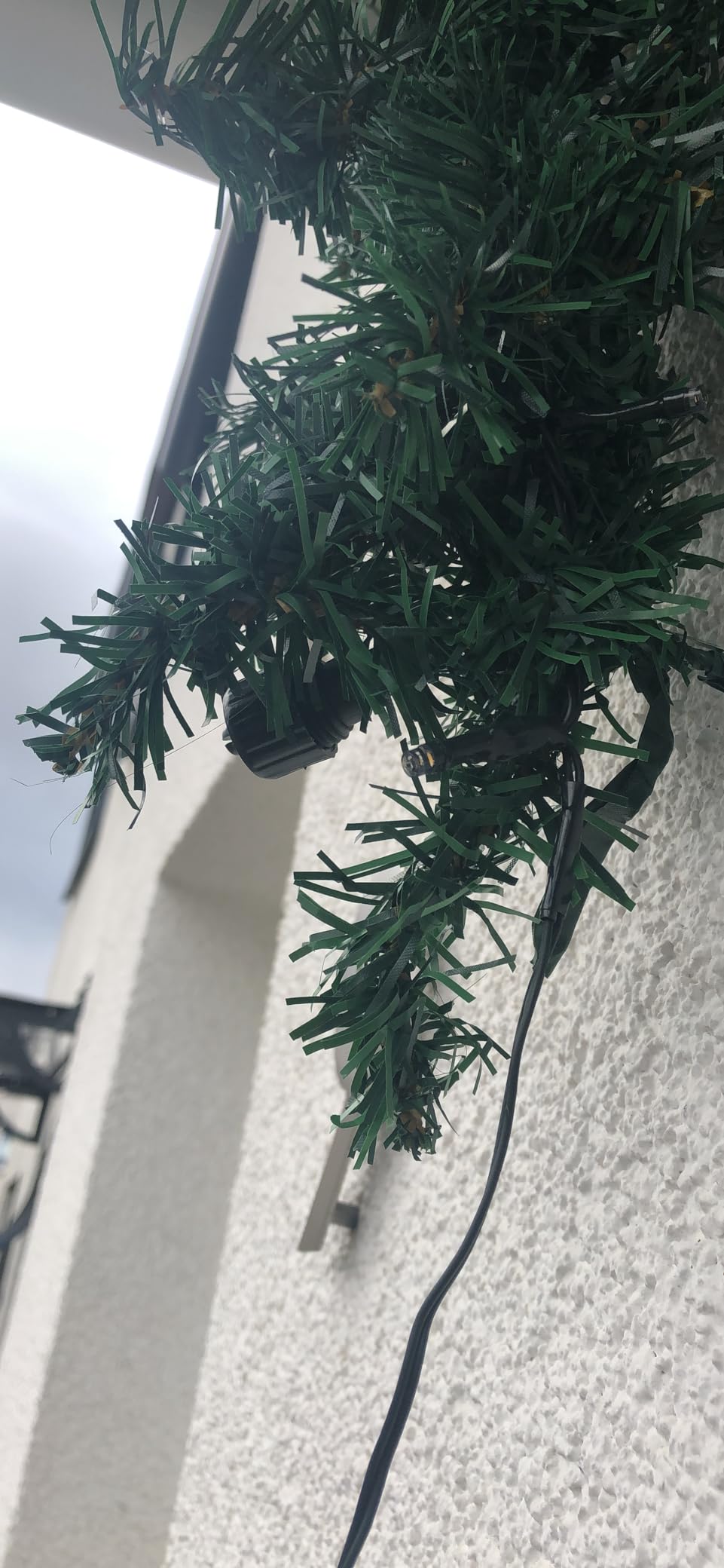 Bonetti LED Lichterketten Tannengirlande 5 m 80 LEDs warm-weiß