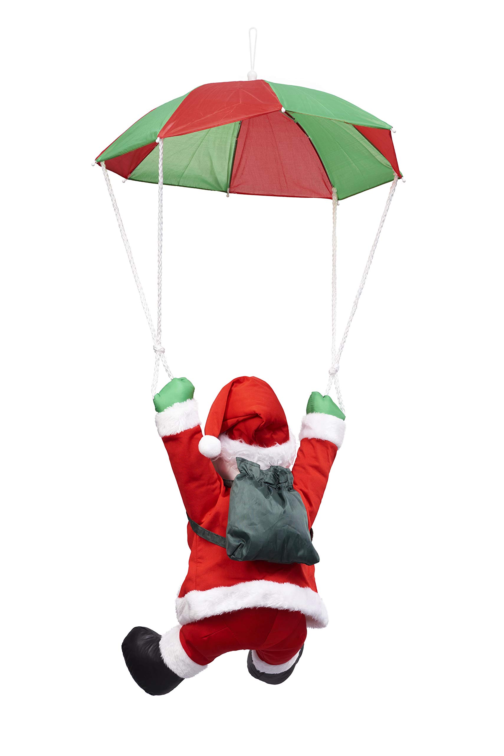Bonetti Weihnachtsmann am Fallschirm 90cm Deko innen