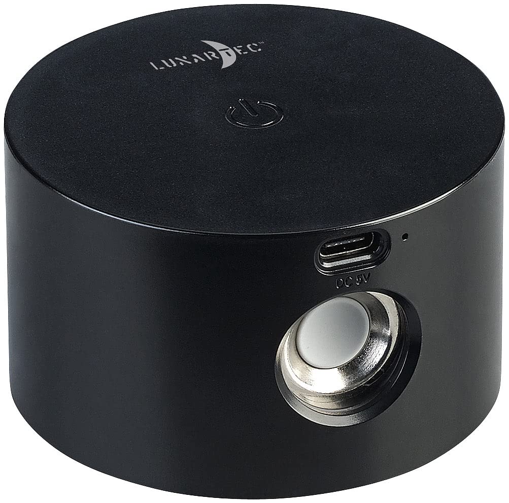 Lunartec Innenbeleuchtung 3in1 Akku-Tischlampe 243 lm schwarz