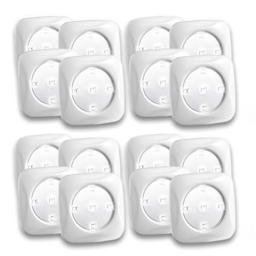 Lunartec Innenbeleuchtung FlexiLight 16er-Set Batterie Push