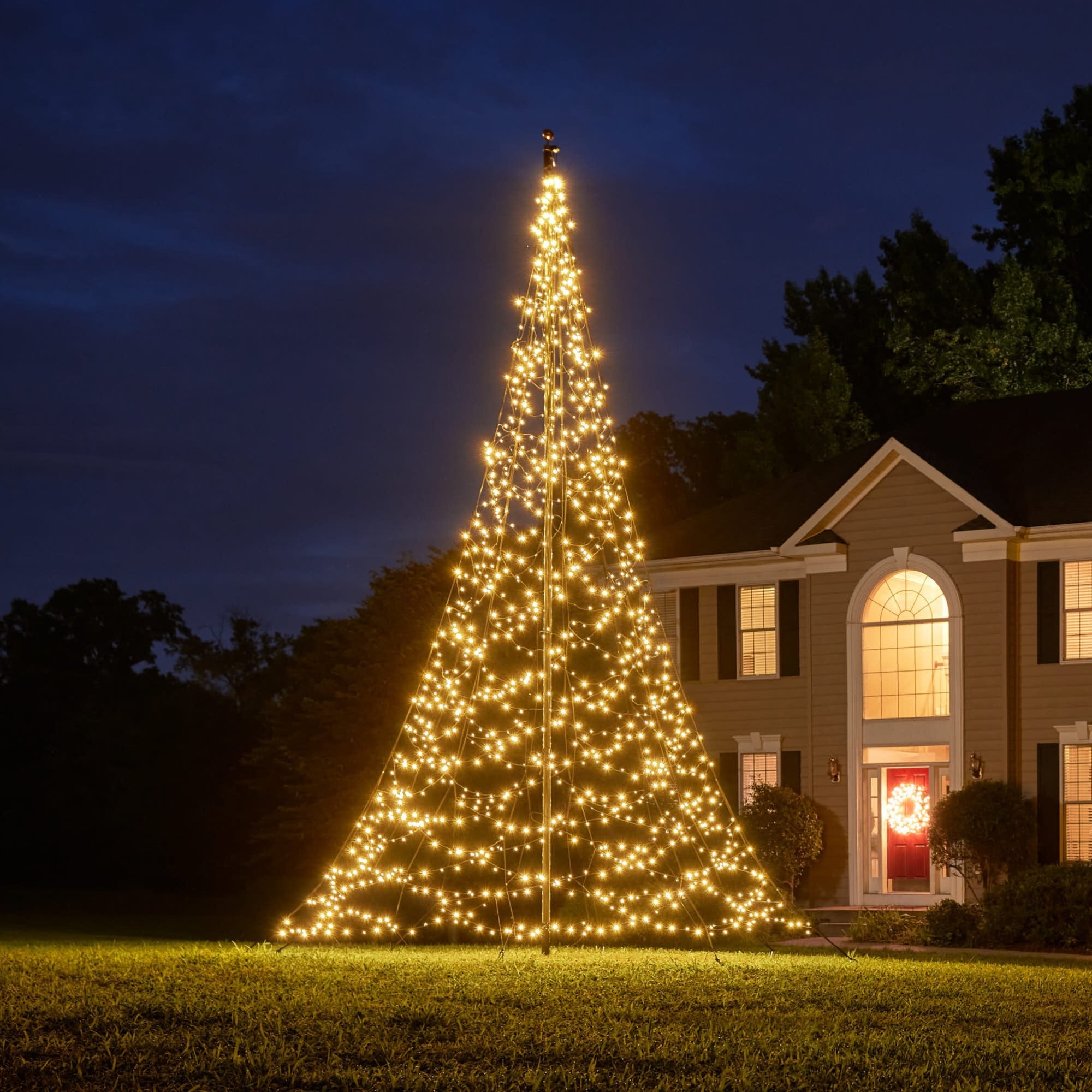 Fairybell Standard Bundle 6 Meter Lichterbaum 1200 LED warmweiß