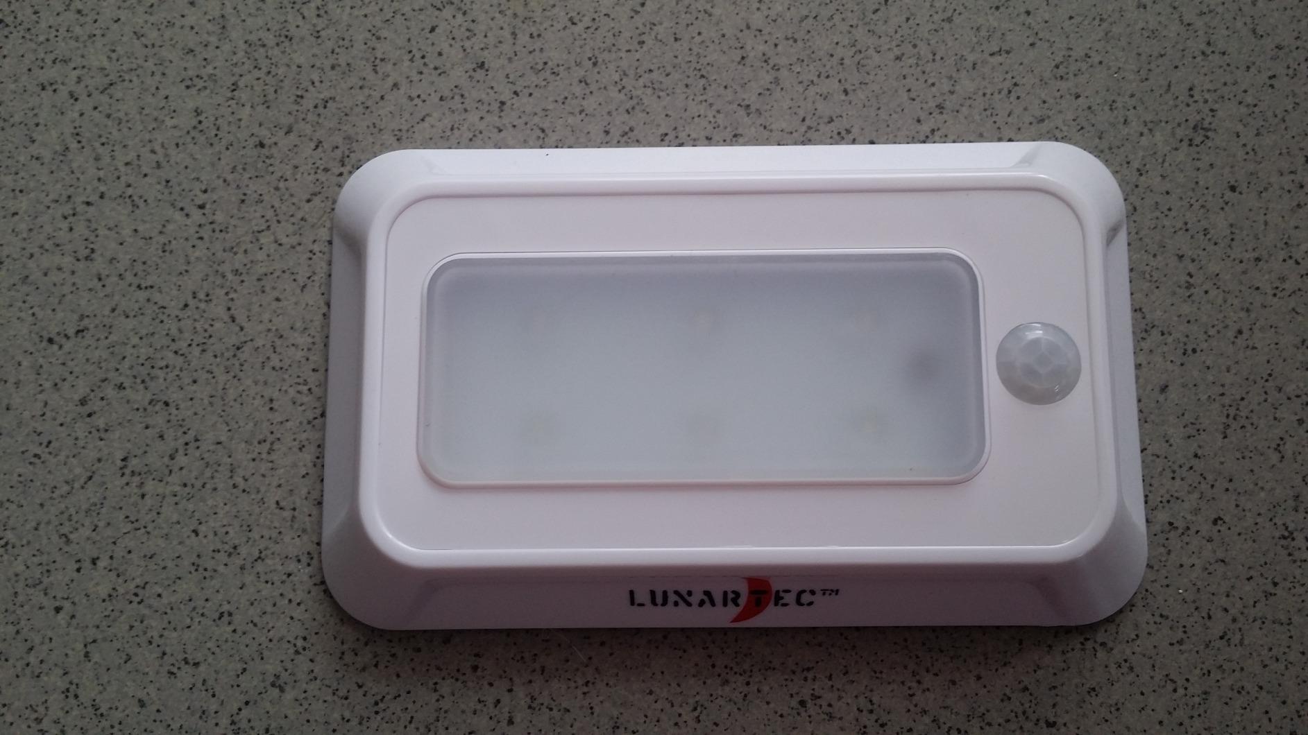 Lunartec Innenbeleuchtung LED Nachtlicht Batterie Sensor 20lm