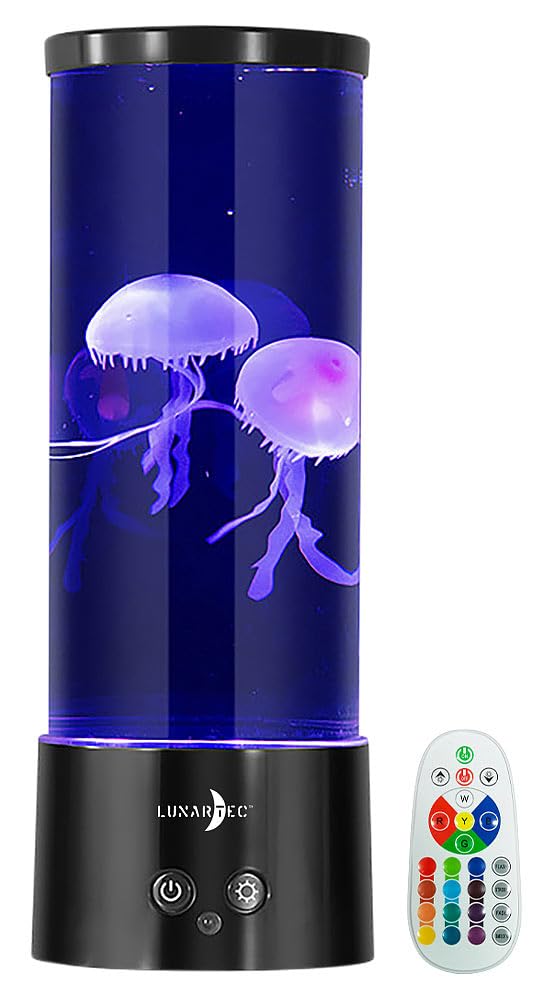 Lunartec LED-Quallenlampe 17 Farben Fernbedienung