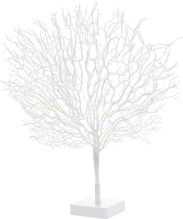 Lunartec Licht-Dekoration LED Lichterbaum 25 LEDs warmweiß Batterie