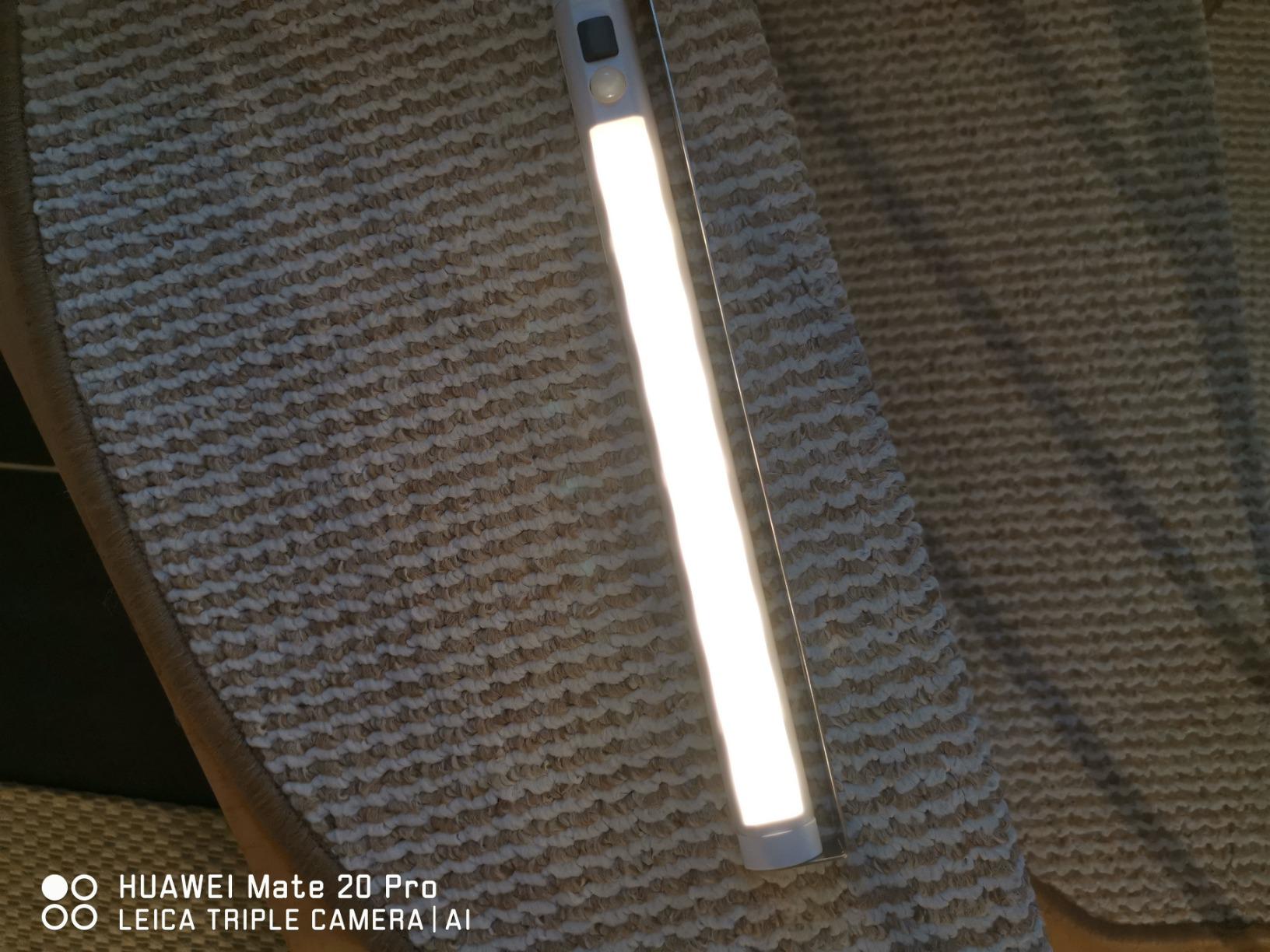 Lunartec Innenbeleuchtung LED-Lichtleiste 9 LEDs warmweiß