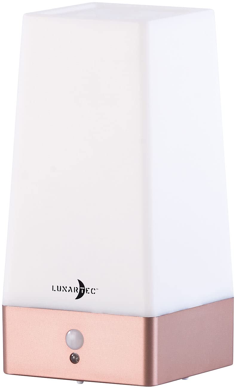 Lunartec Innenbeleuchtung LED Akku Tischlampe 2er-Set warmweiß