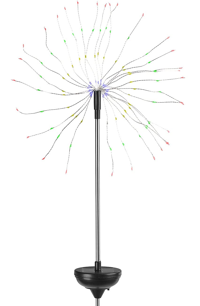 Lunartec Außenbeleuchtung Solar-Feuerwerk 120 LEDs bunt