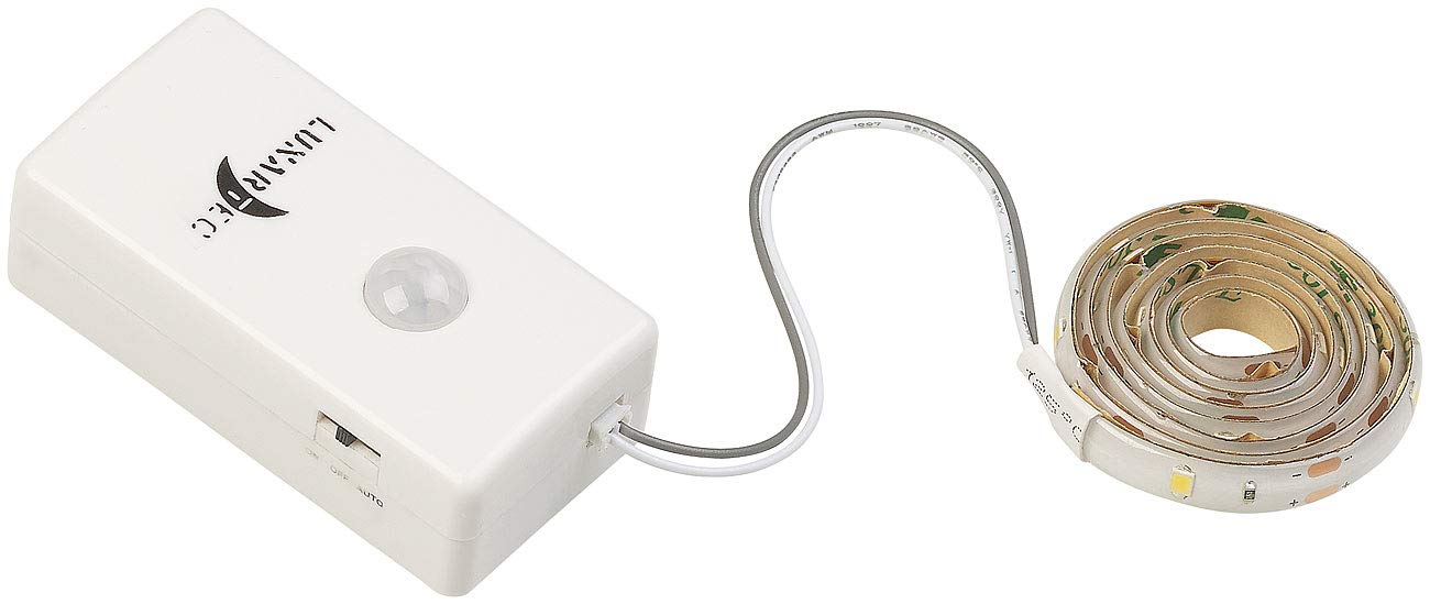 Lunartec Leuchtmittel LED-Streifen 100cm Bewegungsmelder 600lm
