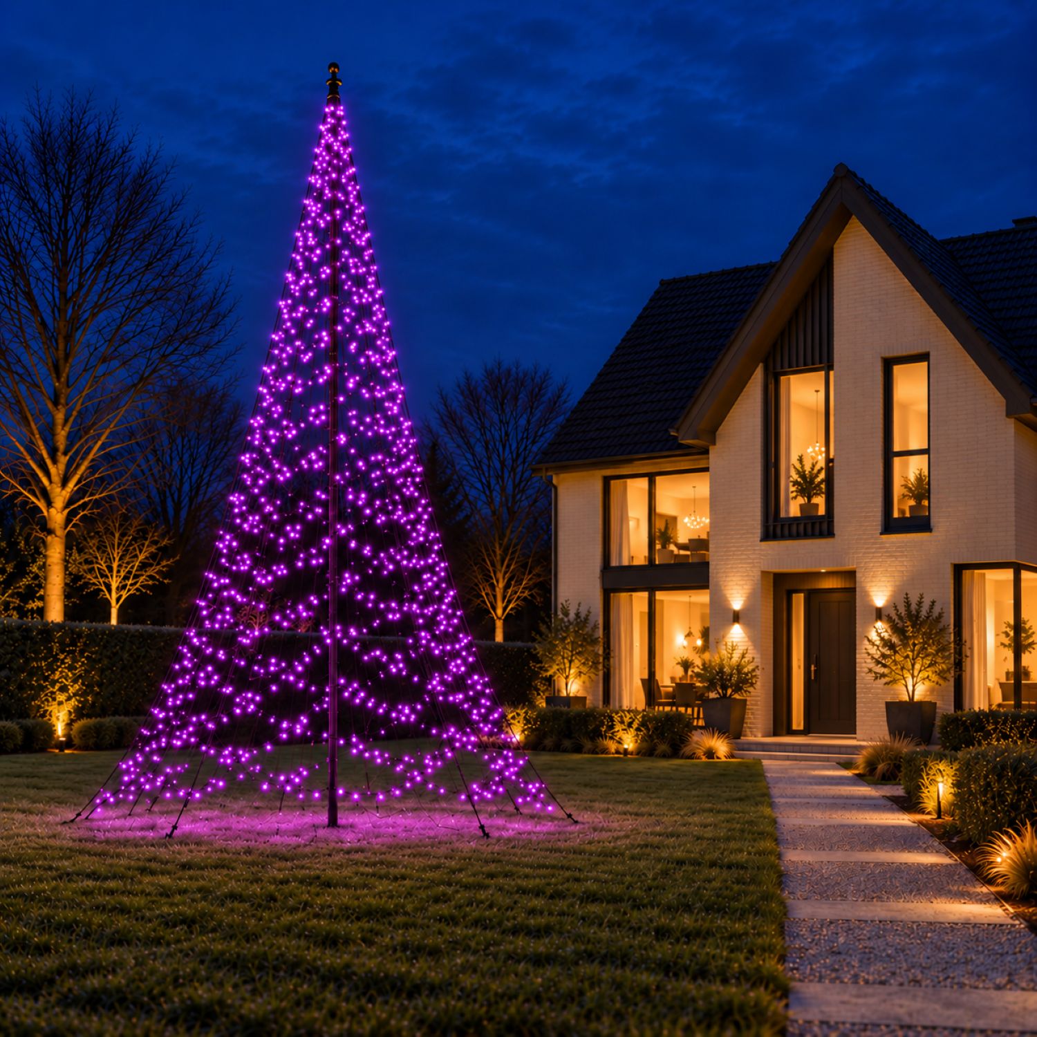 Fairybell Pro 8 m LED-Weihnachtsbaum 1536 LED Smart Magic RGBW