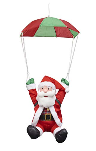 Bonetti Weihnachtsmann am Fallschirm 90cm Deko innen