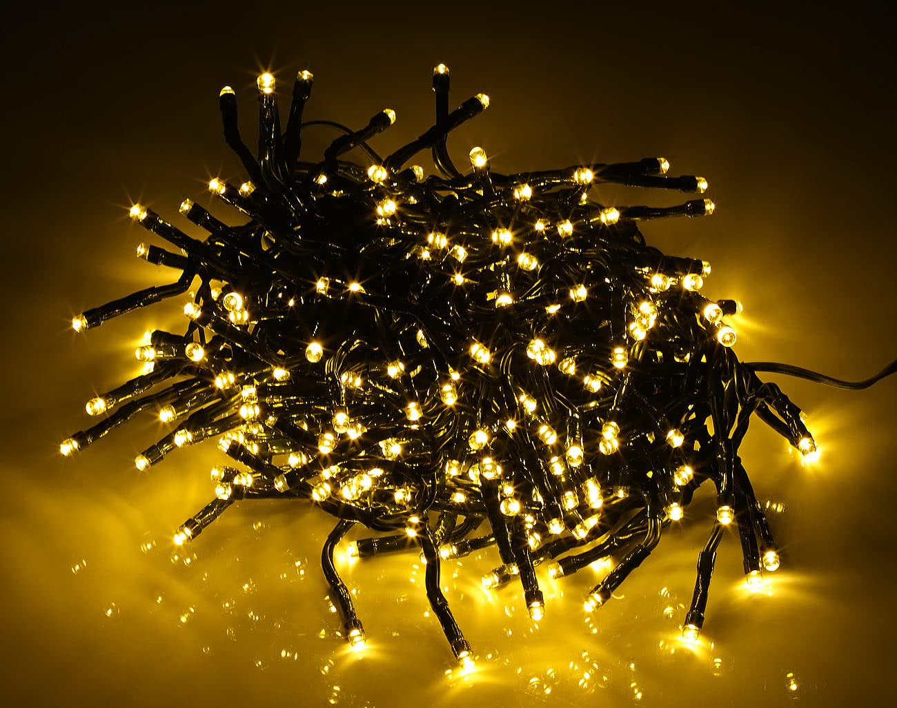 Lunartec Licht-Dekoration Büschel-Lichterkette 300 LEDs 6m