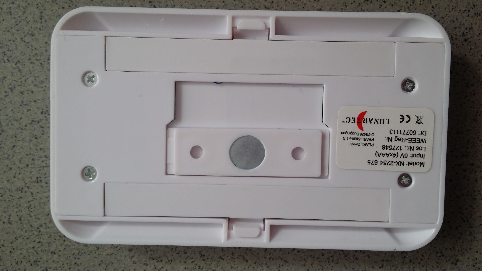 Lunartec Innenbeleuchtung LED Nachtlicht Batterie Sensor 20lm