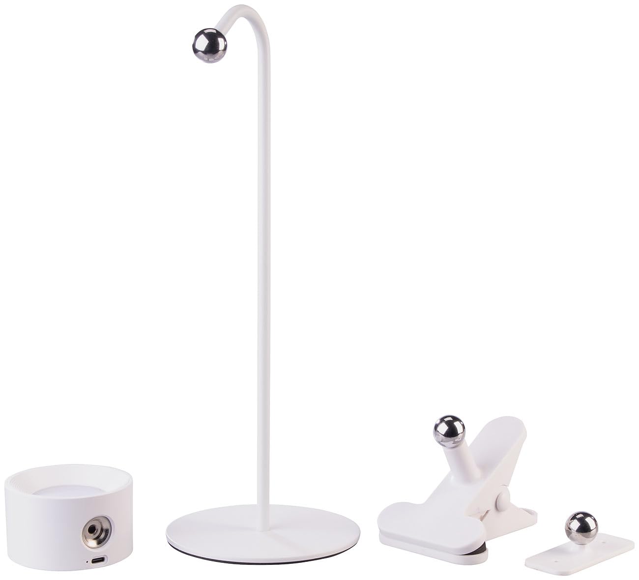 Lunartec Innenbeleuchtung 2er-Set Akku-Magnet-Leuchte 160 Lumen