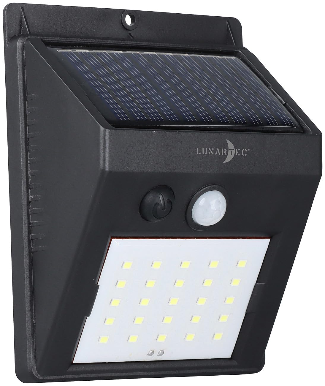 Lunartec Außenbeleuchtung WL-100.solar Wandleuchte 2er-Set Bewegungsmelder