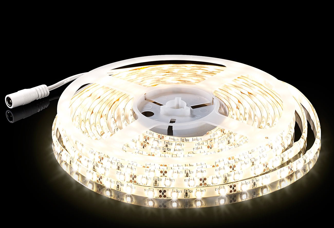 Lunartec Leuchtmittel LED-Streifen LE-300MA 3 m warmweiß