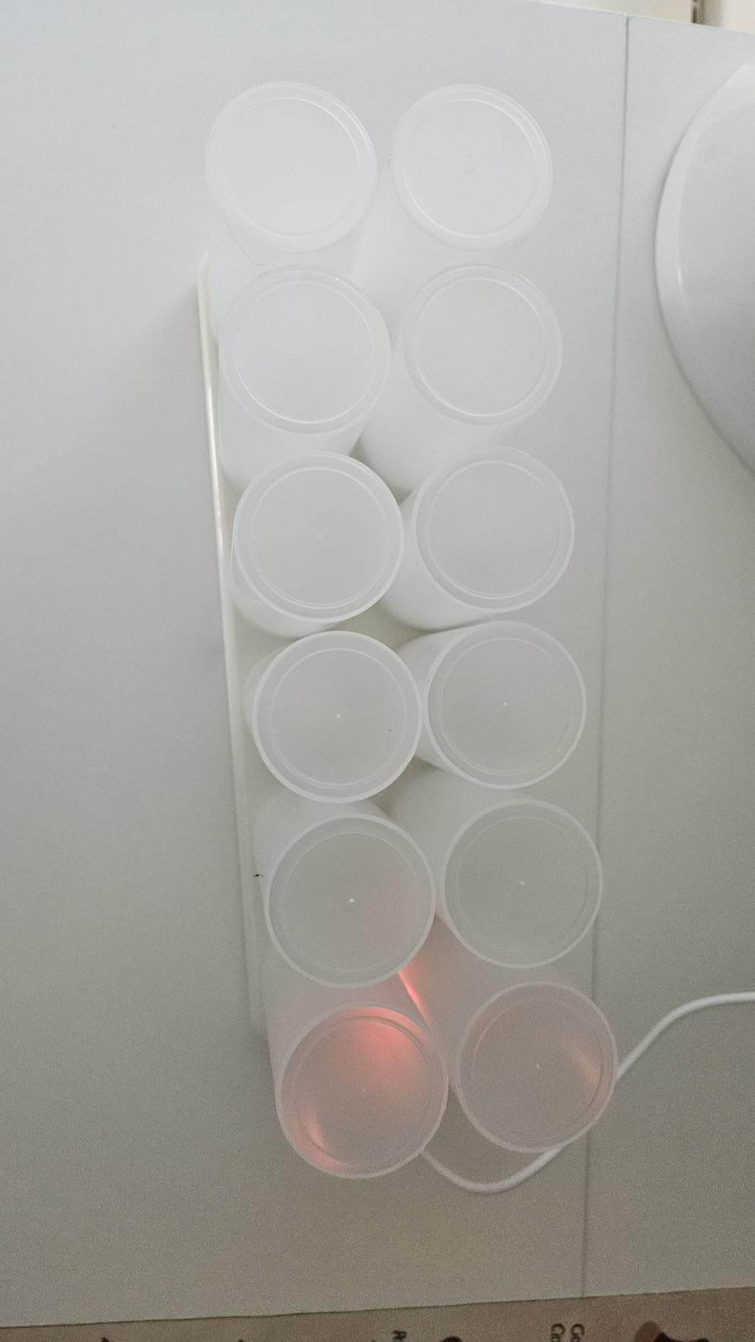 Lunartec Akku-LED-Teelichter Warmweiß 48er-Set