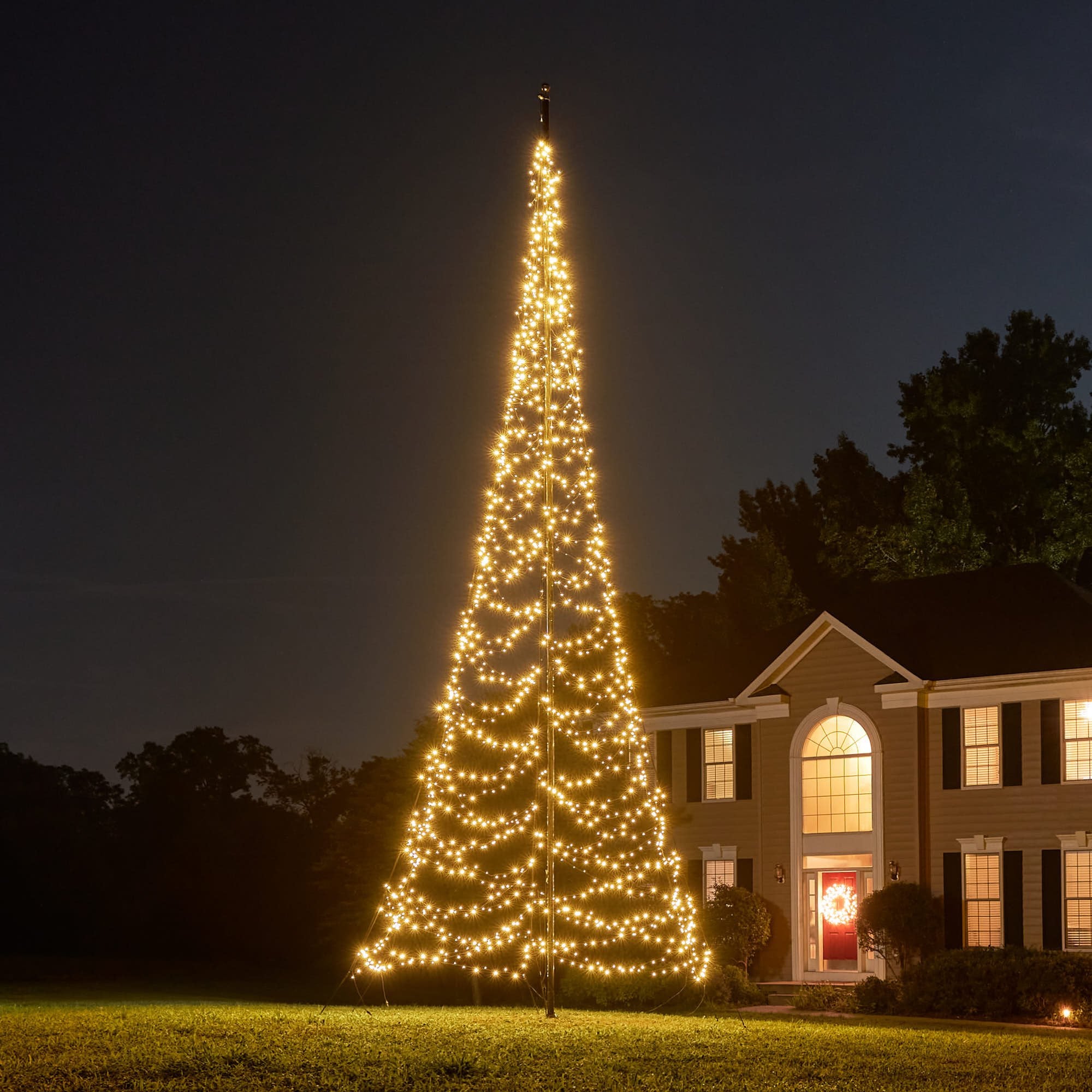 Fairybell Standard Weihnachtsbaum 8m 1500 LEDs warmweiß