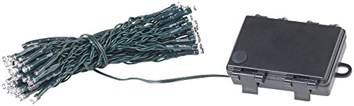 Lunartec Licht-Dekoration LED-Lichterkette 50 LEDs 5 m warmweiß
