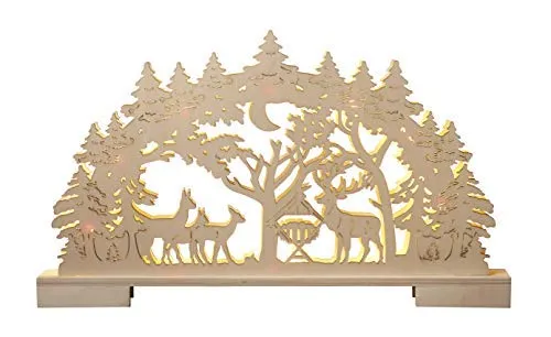 Bonetti Light arches LED-Lichterbogen Wald warmweiß mit Timer