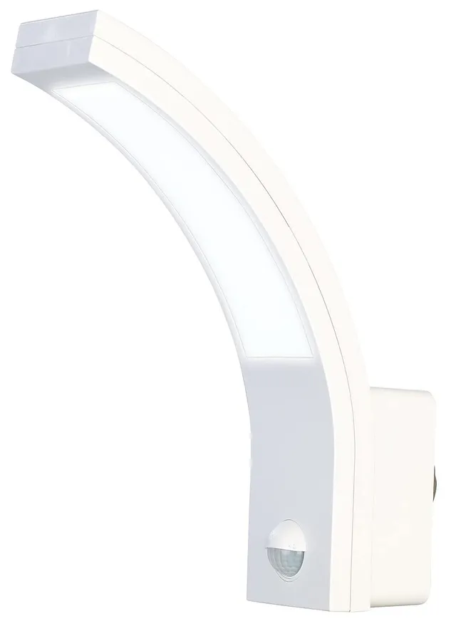 Lunartec Außenbeleuchtung LED-Wandleuchte 1100 lm weiß Sensor