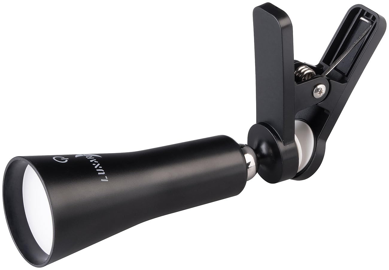 Lunartec 3in1 Akku-Klemmlampe 150 lm schwarz