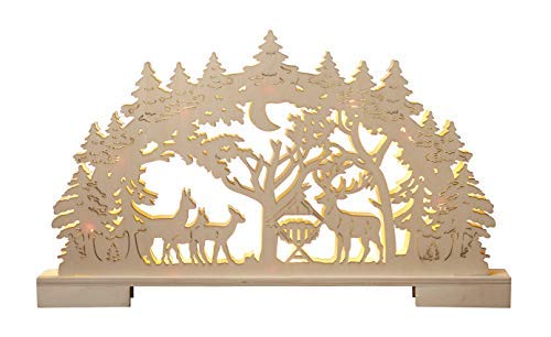 Bonetti Light arches LED-Lichterbogen Wald warmweiß mit Timer