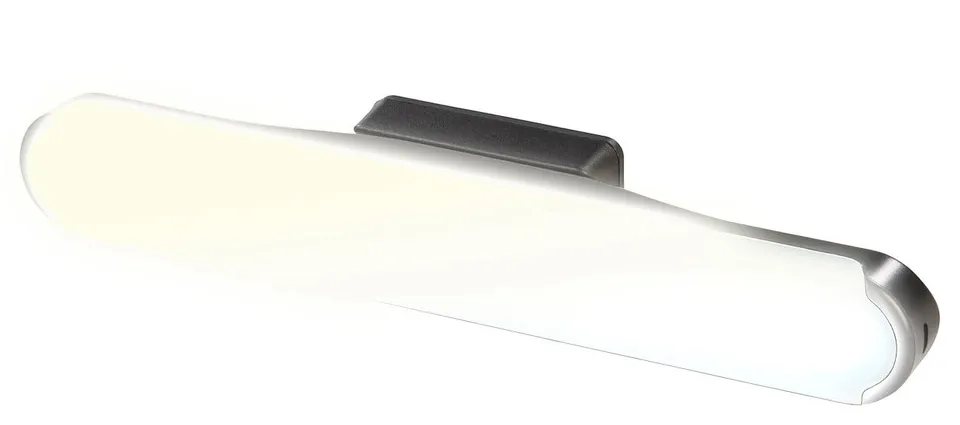 Lunartec Innenbeleuchtung Buchlampe Akku-Leselampe 24 cm dimmbar
