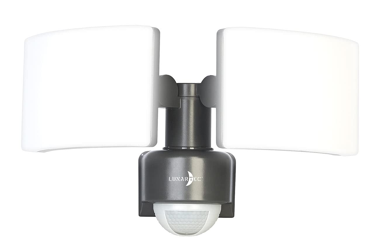 Lunartec Außenbeleuchtung Duo-LED-Wandstrahler 40 W weiß IP65
