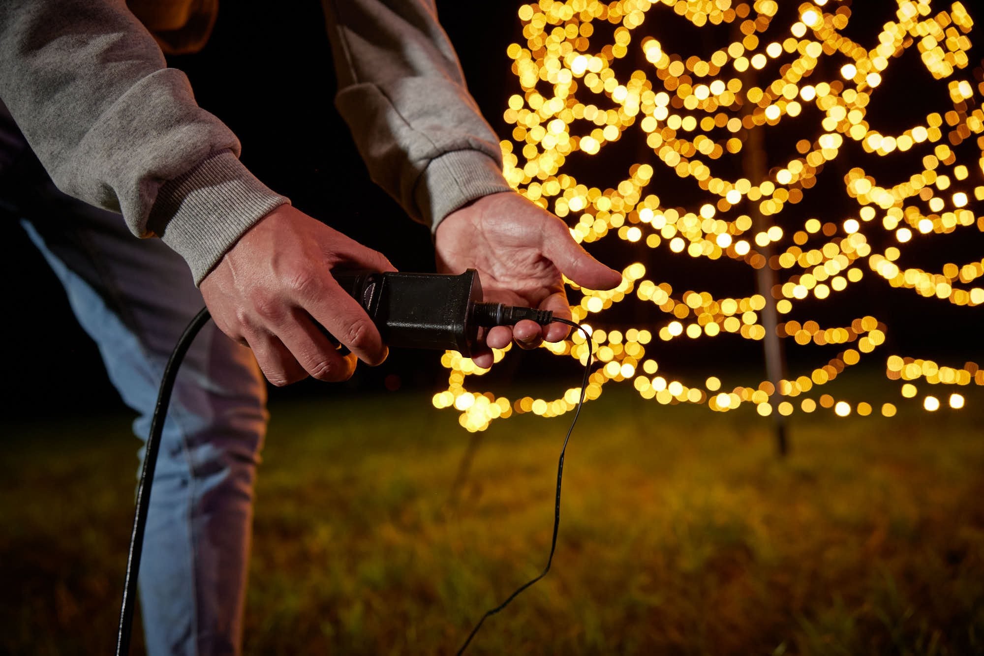 Fairybell Premium Luminous Switch Fahnenmastbaum 10m 8000 LED