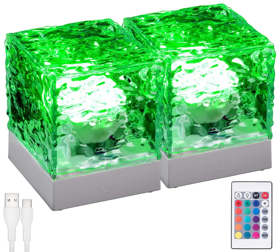 Lunartec 2er Sternenhimmel-Projektor RGB Fernbedienung