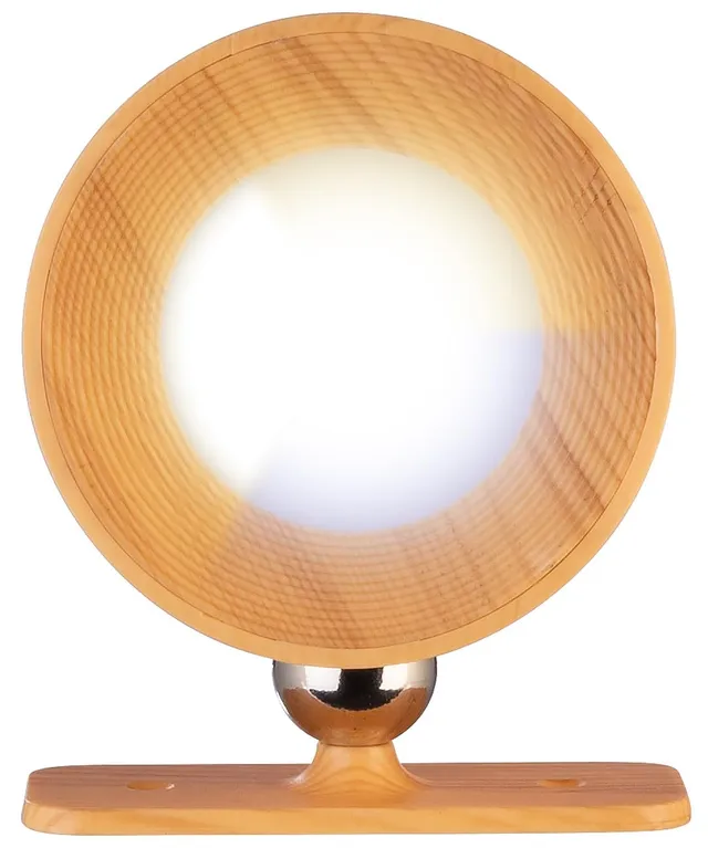 Lunartec Innenbeleuchtung LED-Wandlampe Pinie Akku dimmbar