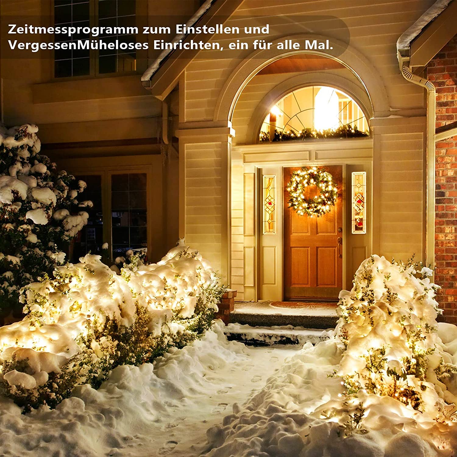 Koopower Battery Fairy Lights Lichterkette 11m 100 LED warmweiß
