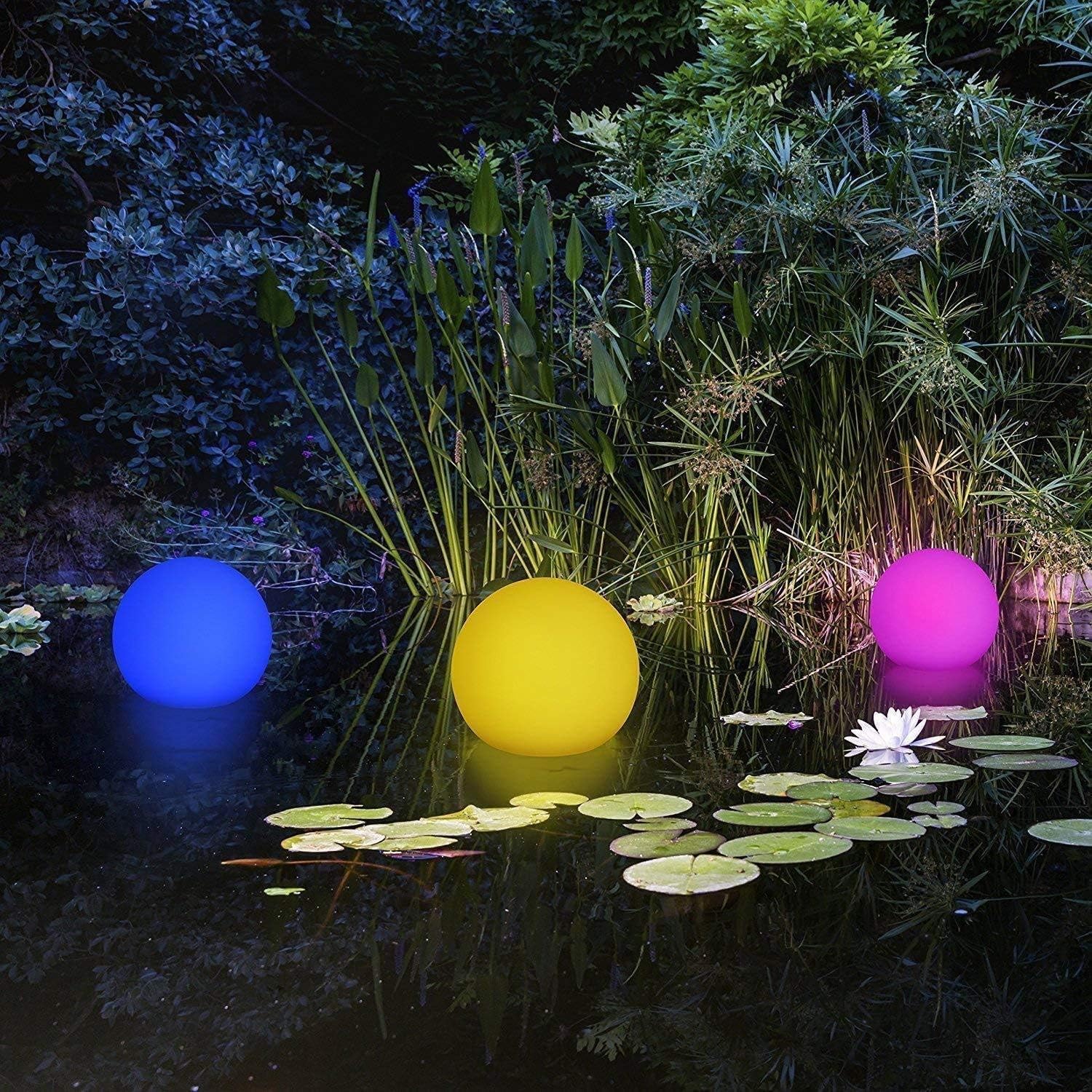 Bonetti Solar Lights Kugelleuchte XL 40cm RGB IP67