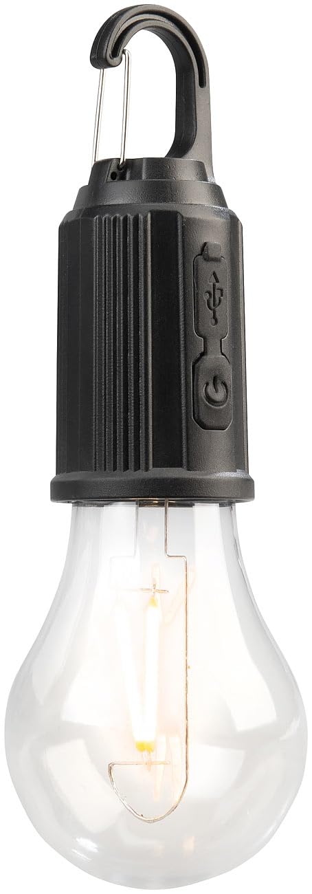 Lunartec Leuchtmittel LED Akku Glühbirne 120 lm 2er Set
