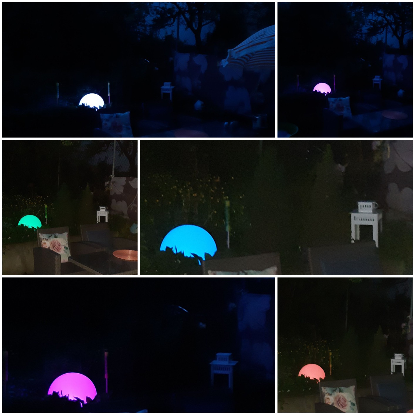 Bonetti Solar Lights Kugelleuchte XL 40cm RGB IP67