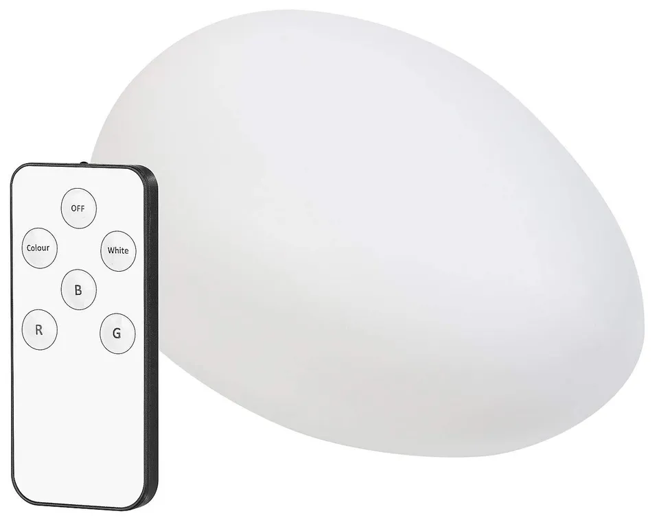 Lunartec Außenbeleuchtung Solar-Dekostein RGBW 32 cm