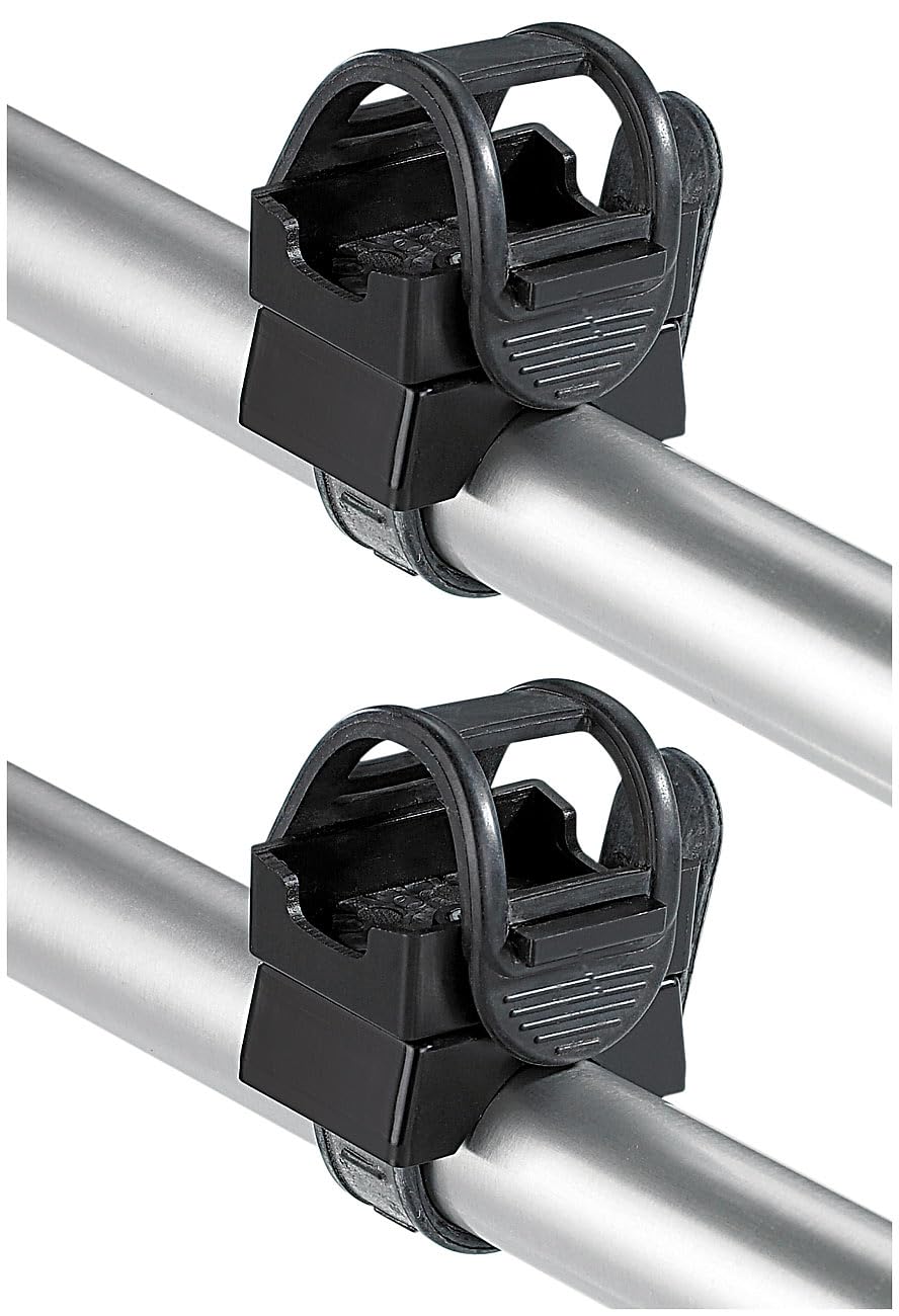 Lunartec Taschenlampen Universal-Halterung 2er-Set 360° drehbar
