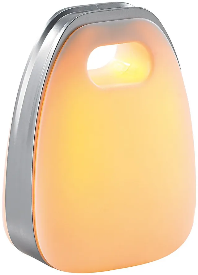 Lunartec Innenbeleuchtung Akku-Tischlampe warmweiß mit Griff