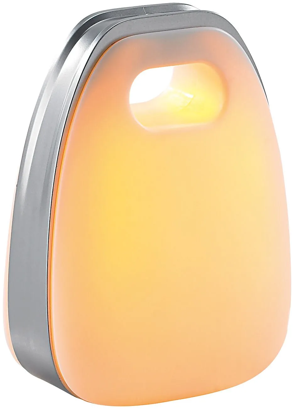 Lunartec Innenbeleuchtung Akku-Tischlampe warmweiß mit Griff