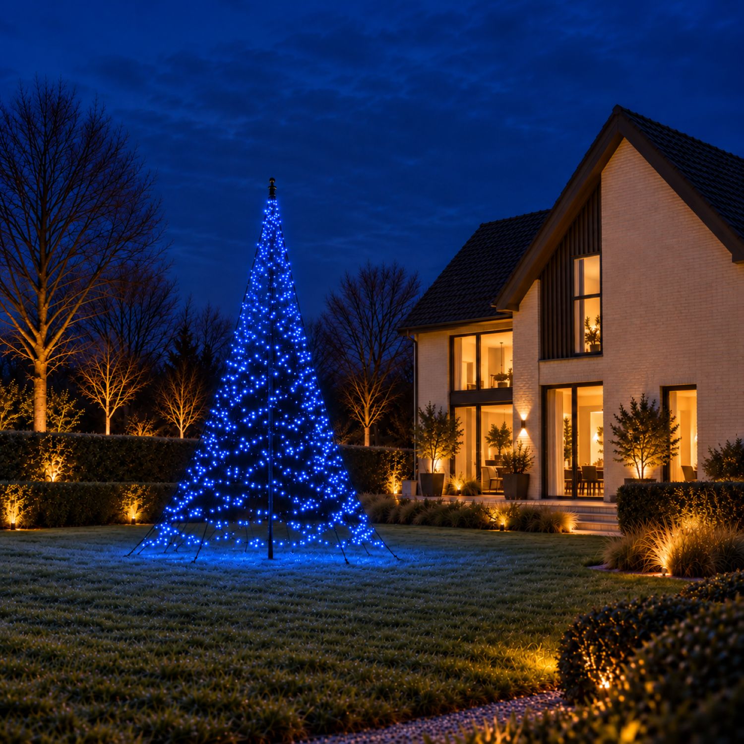 Fairybell Pro 6 m Fahnenmastbaum 1152 LED Smart Magic RGBW