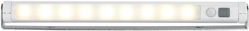 Lunartec Innenbeleuchtung LED-Lichtleiste 9 LEDs warmweiß
