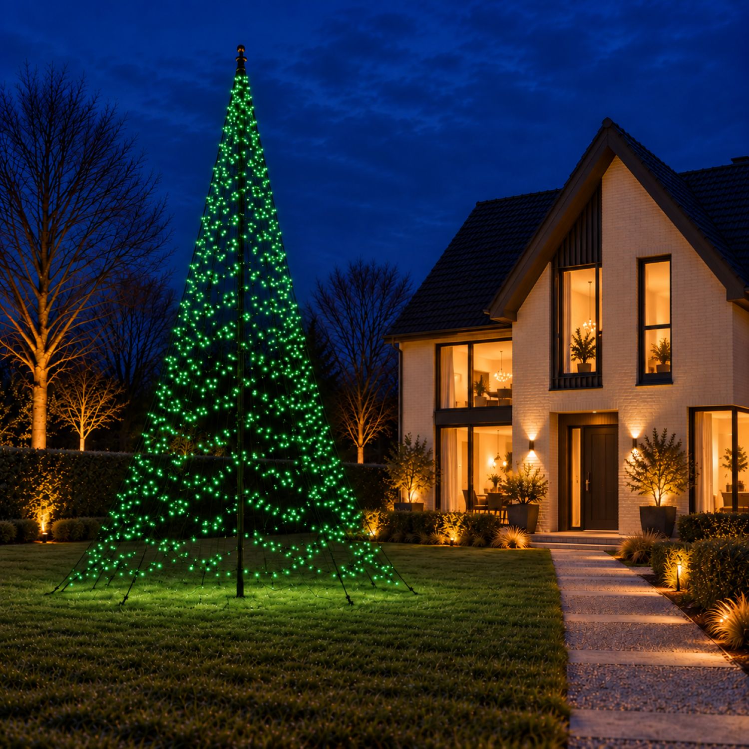 Fairybell Pro 8 m LED-Weihnachtsbaum 1536 LED Smart Magic RGBW
