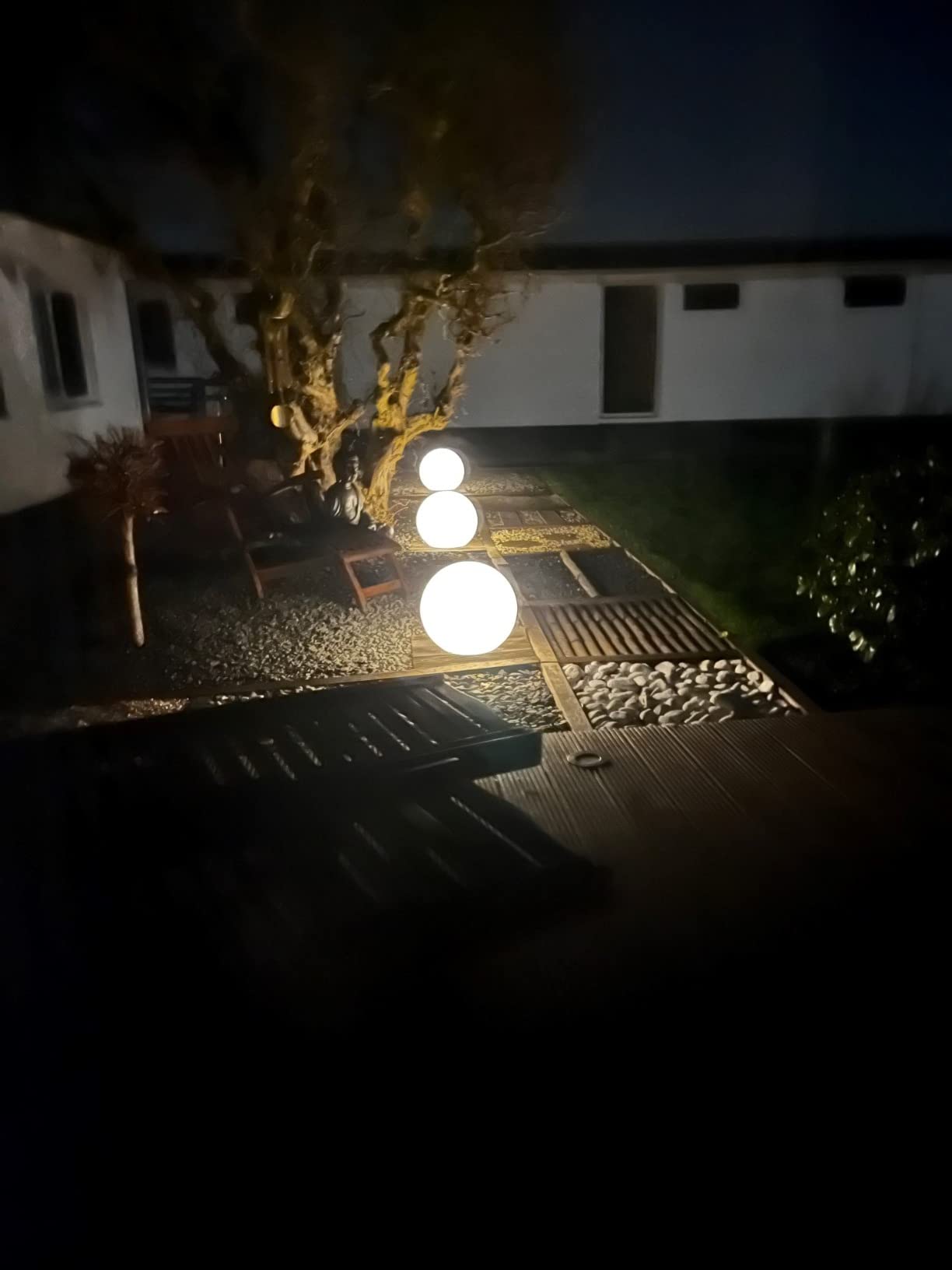 Bonetti Solar Lights Kugelleuchte XL 40cm RGB IP67