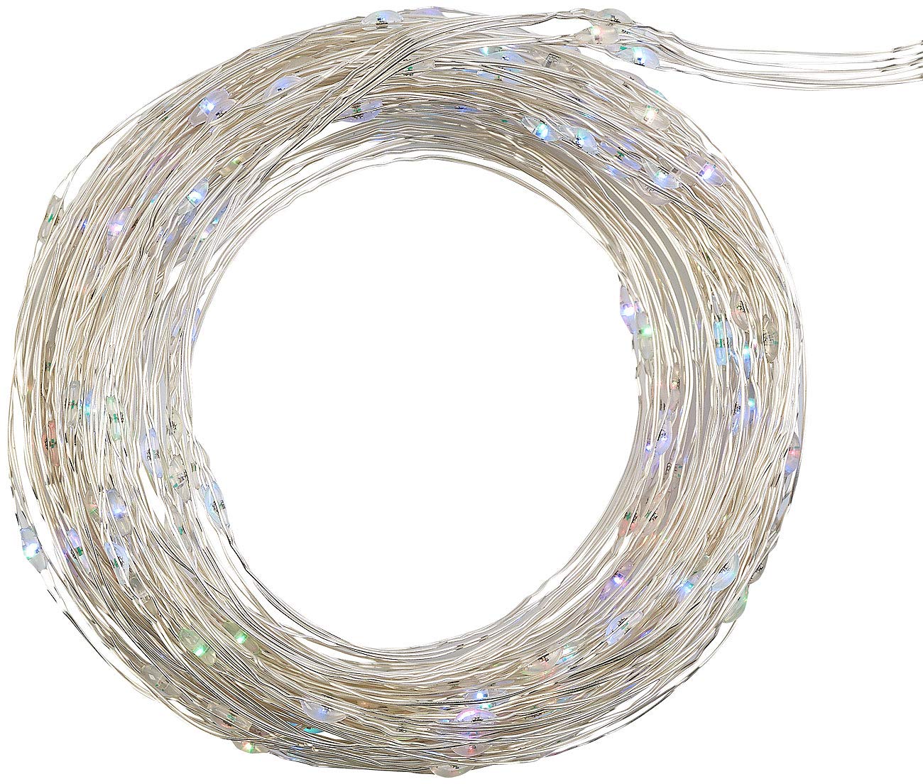 Lunartec Licht-Dekoration Christbaum-Lichterkette bunt 240 LEDs