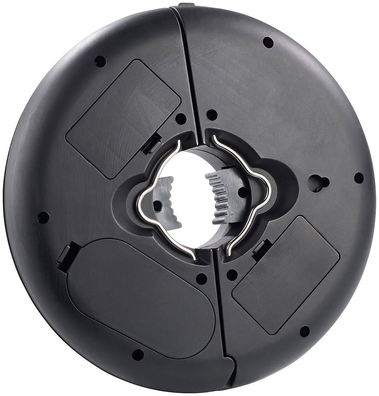 Lunartec Außenbeleuchtung LED-Schirmleuchte LSL-120 mit Fernbedienung
